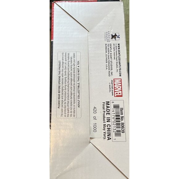 Rocket Raccoon Animated Statue LE #420/1000 Convention Exclusive Marvel 2016 NEW - Picture 3 of 9